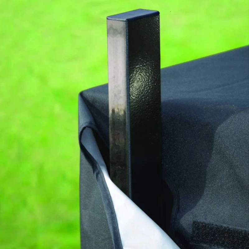 Abri Bûches En Acier Et Polyester 300D Capacité 1m³ Noir - ShelterLogic – Image 5