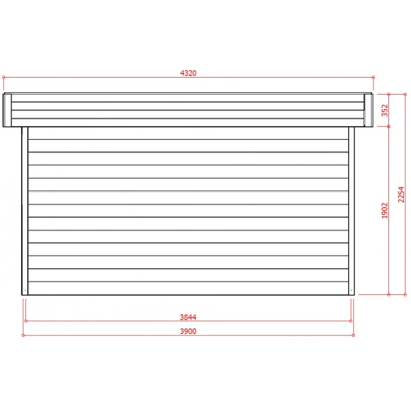 Abri De Jardin 12,07m² Malmo En Bois Massif 28mm SOLID – Image 5