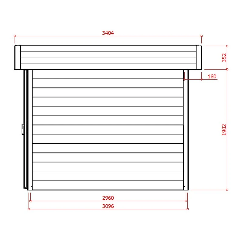 Abri De Jardin 12,07m² Malmo En Bois Traité Autoclave 28mm SOLID – Image 5