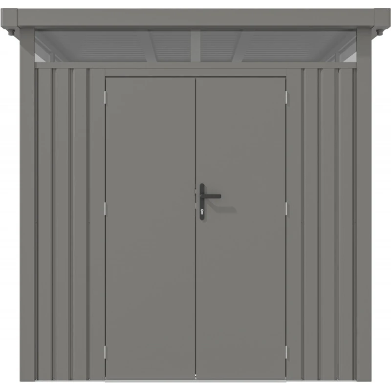 Abri De Jardin En Acier Galvanisé Kosto 5,29m² + Kit D'ancrage - X-Métal – Image 2