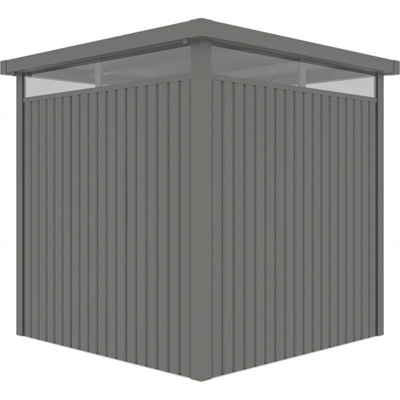 Abri De Jardin En Acier Galvanisé Kosto 5,29m² + Kit D'ancrage - X-Métal – Image 4