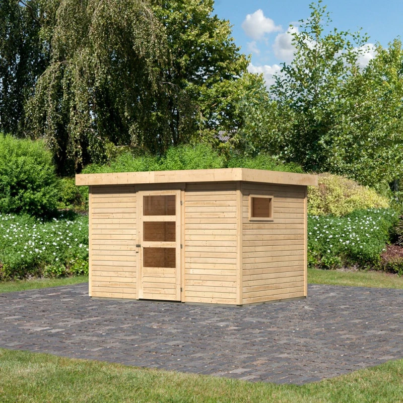 Abri De Jardin En Bois 6,55m² Freiburg 4 - Karibu – Image 2