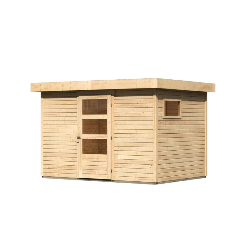 Abri De Jardin En Bois 6,55m² Freiburg 4 - Karibu – Image 4