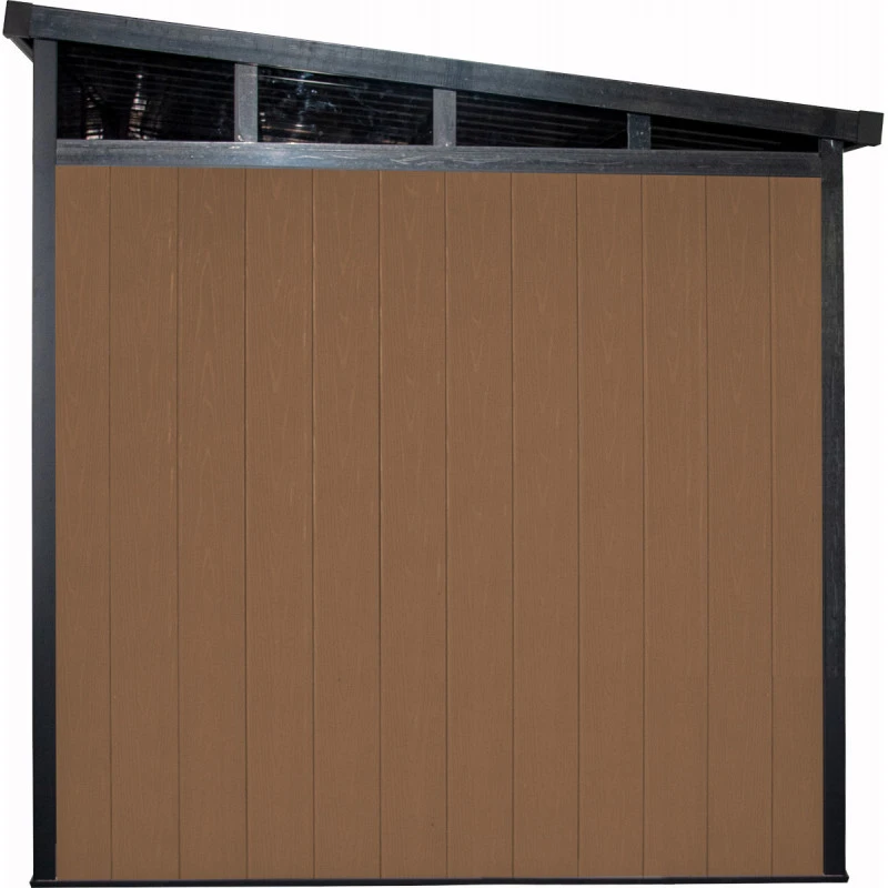 Abri De Jardin En Bois Composite 28mm Aspect Bois 8,09m² GORDON Skylight - Woodlife Garden – Image 5