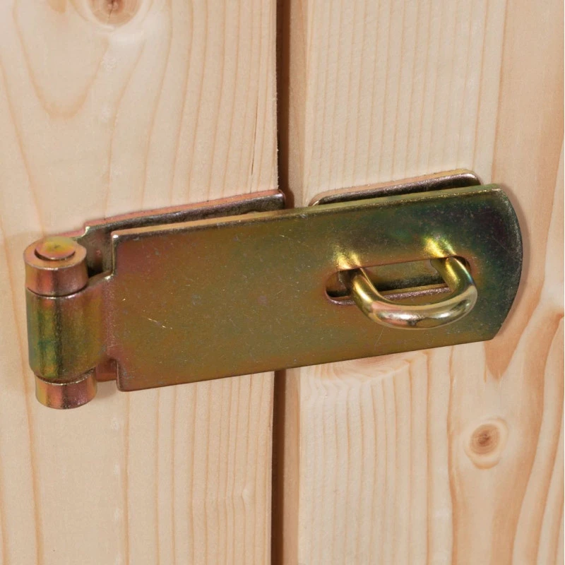 Abri De Jardin En Bois Gris Terre 9,24m² Freiburg 6 Avec Appentis De 2,40 M - Karibu – Image 6