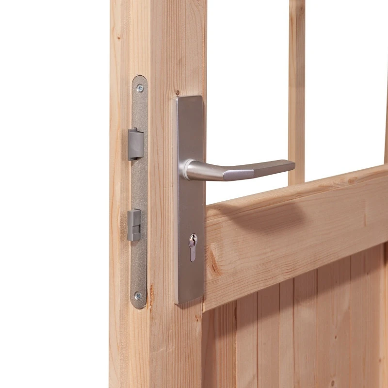 Abri De Jardin En Bois Massif 7,50m² Kastorf 6 Avec Appentis 320cm – Karibu – Image 5