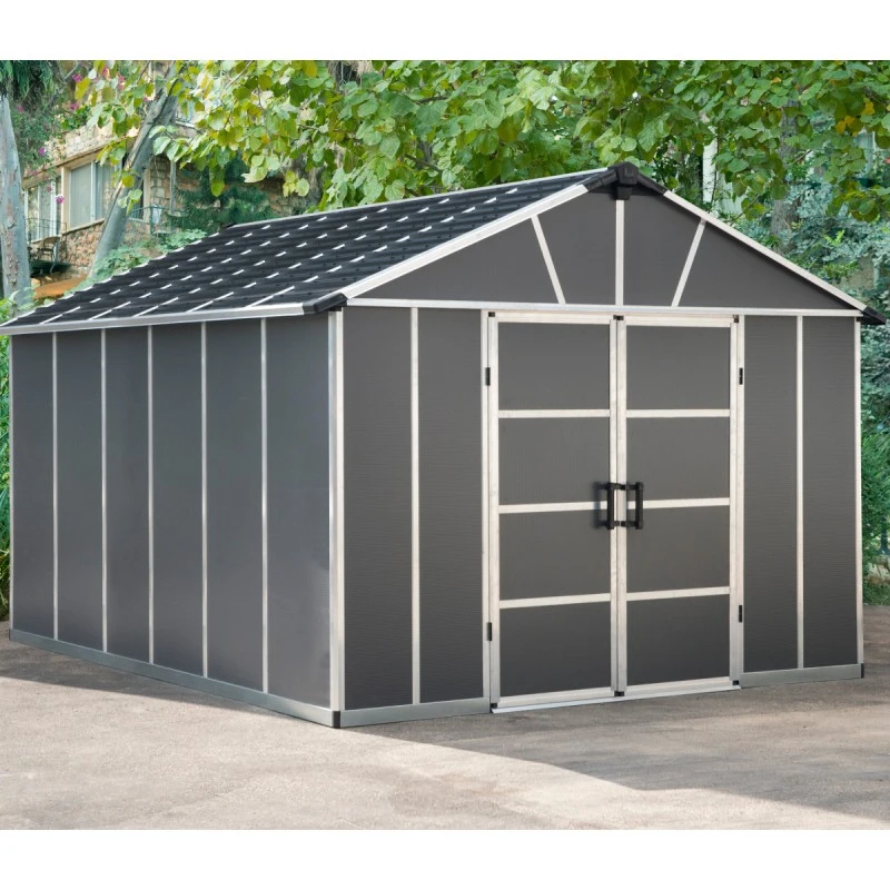 Abri De Jardin En Polycarbonate 11,7m² Sans Plancher YUKON - Palram - Canopia