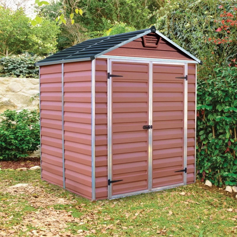 Abri De Jardin En Polycarbonate 2,65m² Skylight Amber - Palram - Canopia