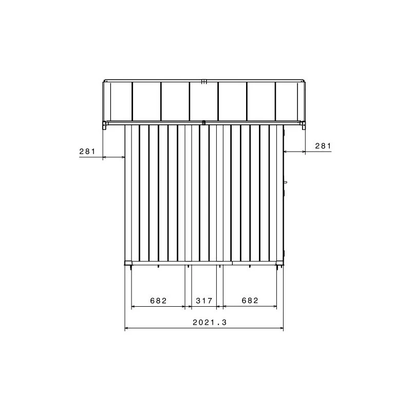 Abri De Jardin 4m² En PVC UTILITY Blanc Et Gris Vert Grosfillex + Kit Ancrage Offert – Image 6