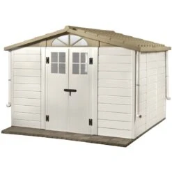 Abri De Jardin En PVC 6,85m² Avec Plancher Evo Tuscany 280 – Garofalo