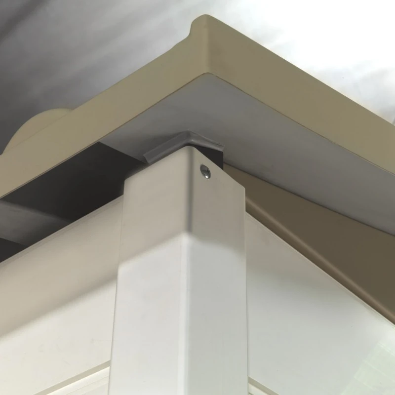 Abri De Jardin En PVC 6,85m² Avec Plancher Evo Tuscany 280 – Garofalo – Image 4