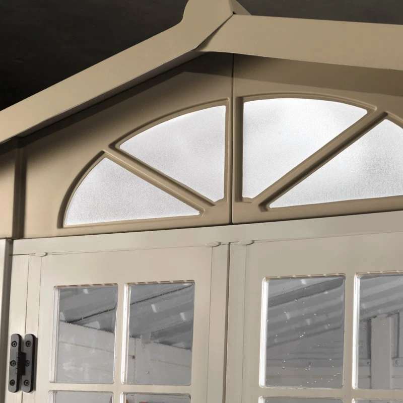 Abri De Jardin En PVC 6,85m² Avec Plancher Evo Tuscany 280 – Garofalo – Image 6