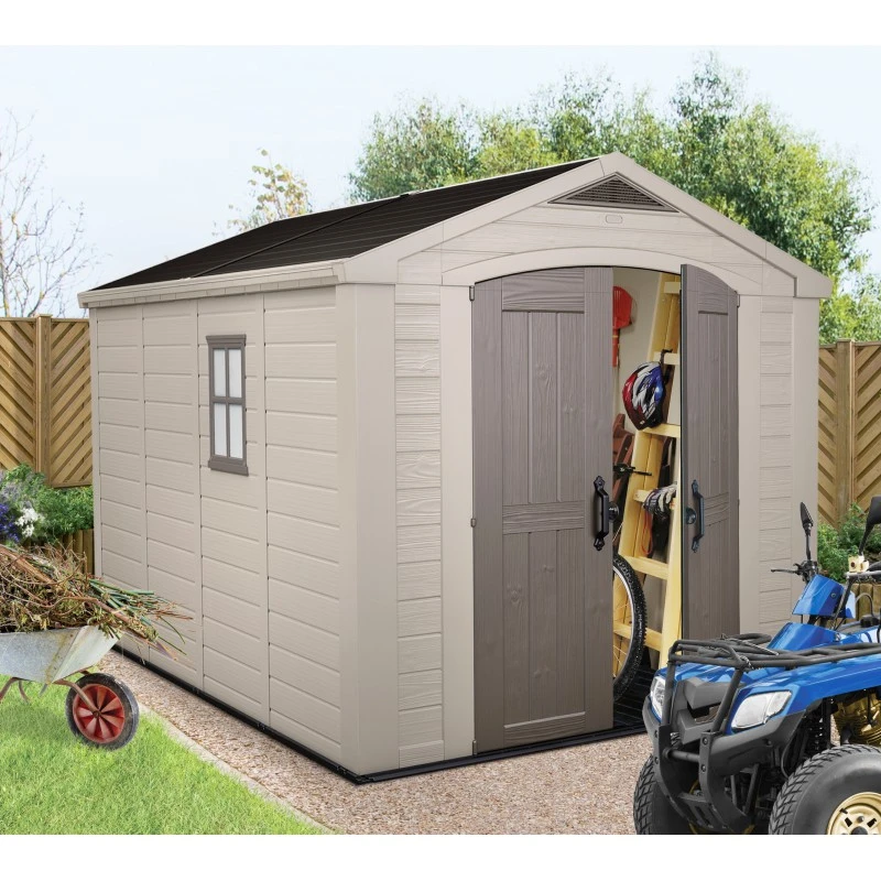 Abri De Jardin En Résine Sydney 8,5m² + Plancher Keter – Image 4