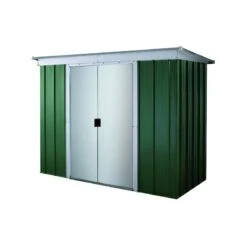 Abri De Jardin Métal 3,55m² + Kit D'ancrage Inclus - YARDMASTER