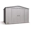 Abri De Jardin En Métal 6,5m² Silver Grey Fraser - ABSCO