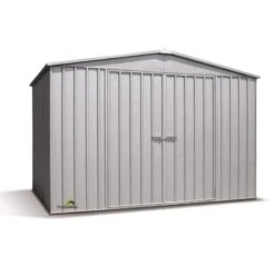 Abri De Jardin En Métal 6,5m² Silver Grey Fraser - ABSCO