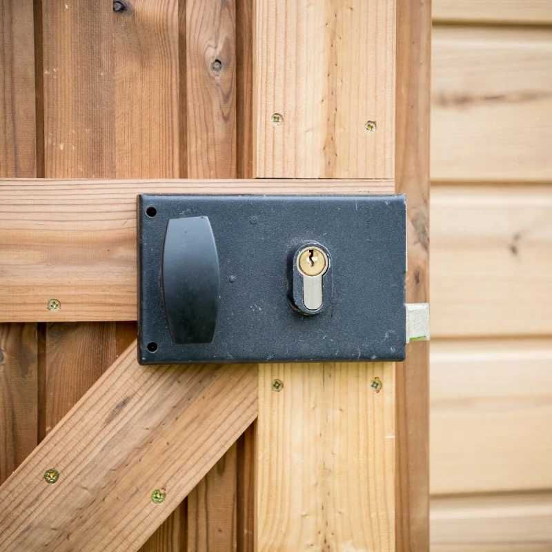 Abri En Bois Thermo Traité Thiers 7,81m² Et Toiture Onduline HABRITA – Image 5