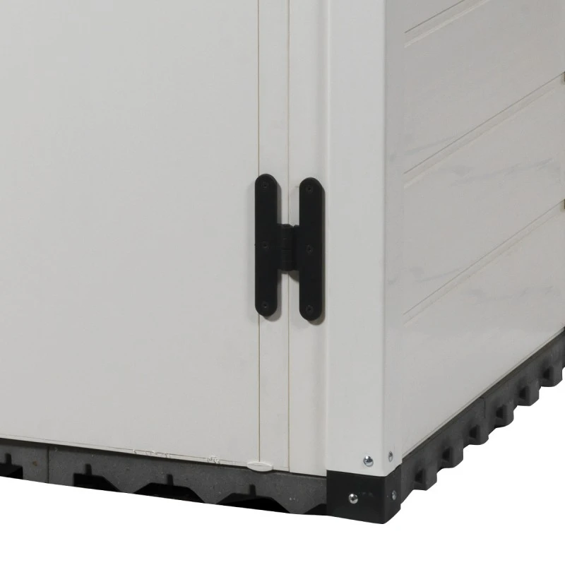 Abri Monopente 1,32m² En PVC Avec Plancher Evo Tuscany 100 – Garofalo – Image 6