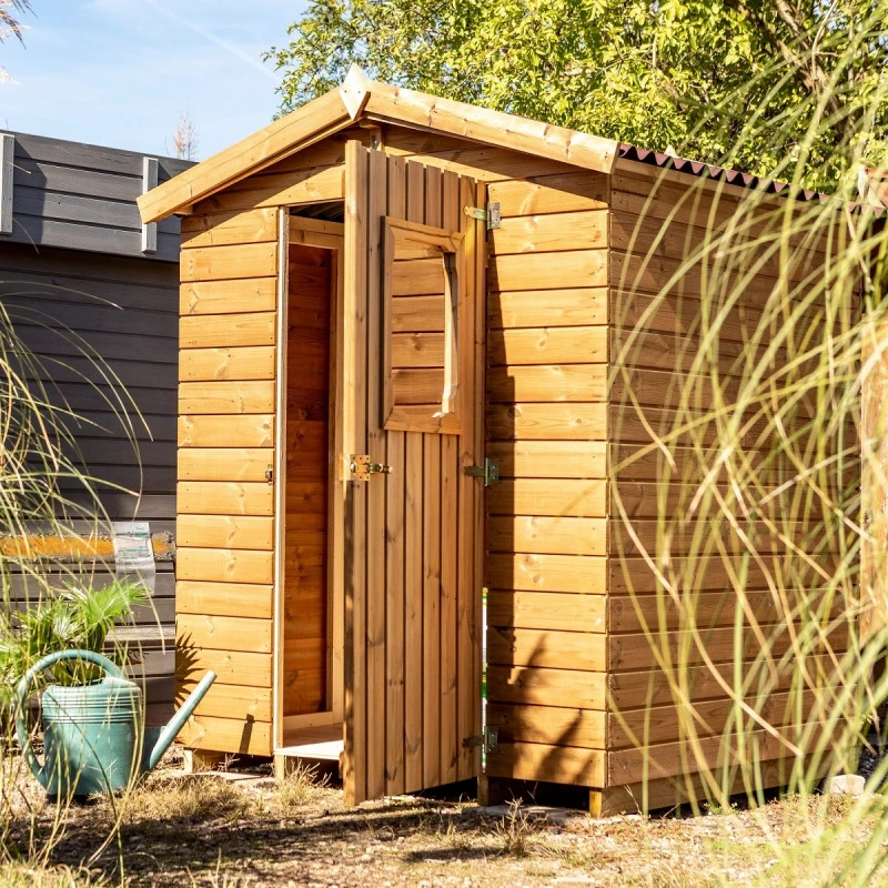 Abri Therma 3,24m² En Bois Thermo Traité Avec Plancher - HABRITA – Image 5