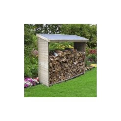 Bucher Mural 2 Stères En Bois Massif Certifié FSC Traité Autoclave