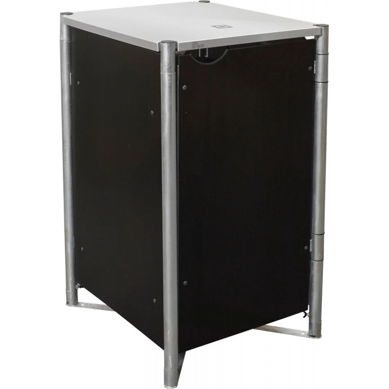 Cache-poubelle Müllbox En Aluminium Noir 240L – HIDE – Image 2