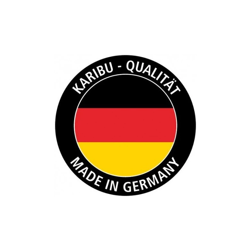 Carport En Pin Autoclave Avec Toit PVC 27,58m² + 1 Arc D'entrée Karibu – Image 5