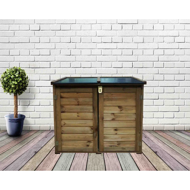 Coffre De Jardin En Bois Trocadero 600L – Image 4