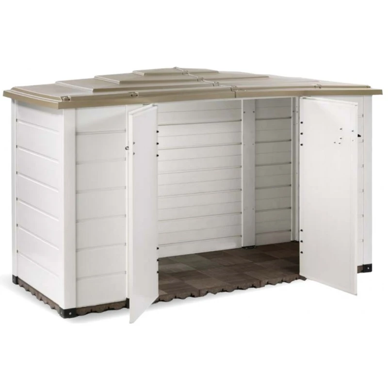 Coffre De Jardin En Résine Avec Plancher 1800L BOX EVO 200 – Garofalo – Image 5