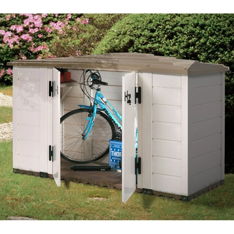 Coffre De Jardin En Résine Avec Plancher 1800L BOX EVO 200 – Garofalo