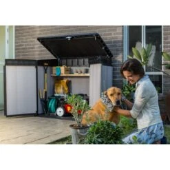 Coffre De Jardin En Résine Brossée Brossium 1150L - Keter
