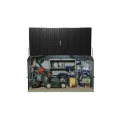 Coffre De Rangement En Métal Storegard 1500L Anthracite 1,74m² TRIMETALS