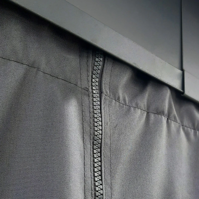 Ensemble De Rideaux 4 Pièces Pour Pergolas Dallas 6100 De 22m² - Palram - Canopia – Image 6