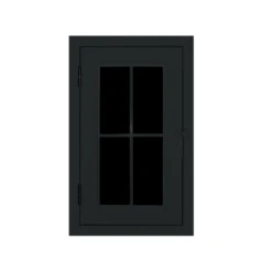 Fenêtre Supplémentaire Tirant Gauche Anthracite Pour Abri De Jardin PREMIUM En Bois Composite Woodlife Garden