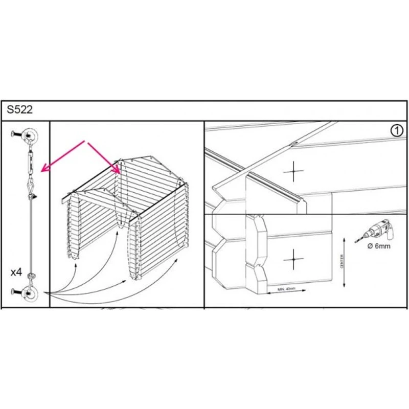 Kit Anti-tempête Pour Abris Et Garages SOLID – Image 3