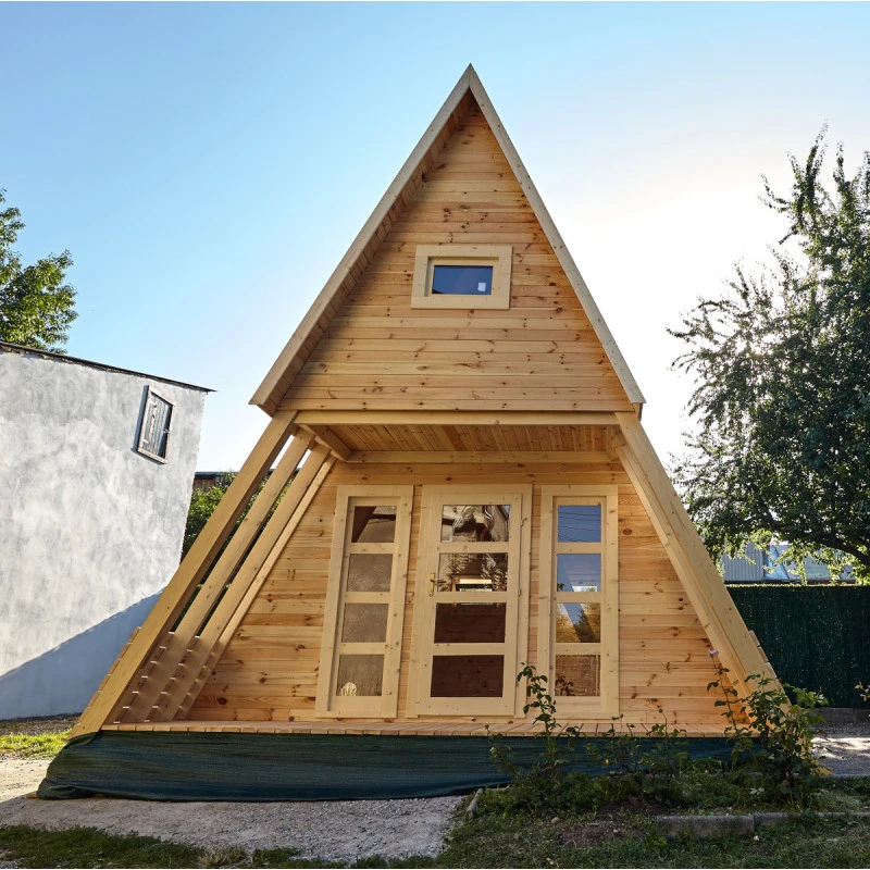 Maison De Jardin En Bois - TYPE A - 18m² Surface Habitable - Gardy Shelter – Image 4