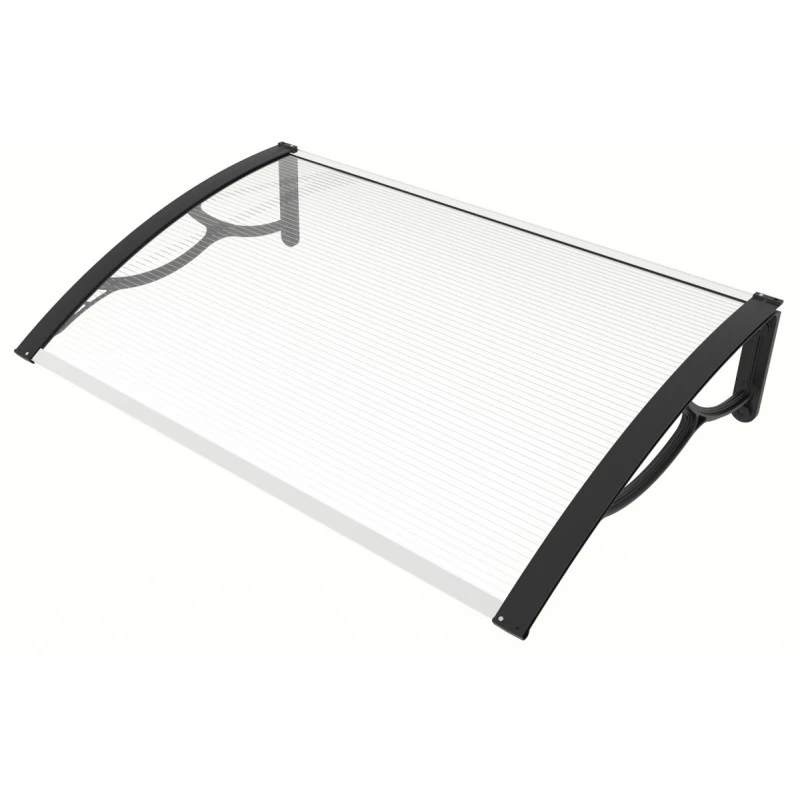 Marquise De Porte Et Fenêtre 120x80cm En Polycarbonate 4mm – HABRITA – Image 2