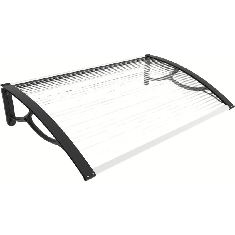 Marquise De Porte Et Fenêtre 120x80cm En Polycarbonate 4mm – HABRITA – Image 3