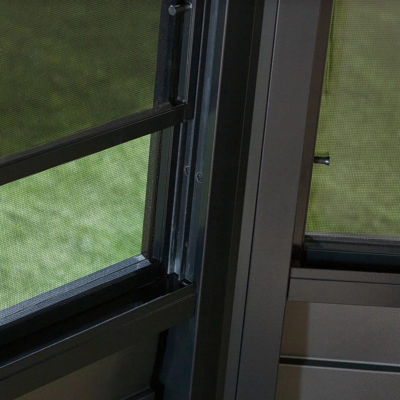 Pavillon Adossé Charlestone 309x502cm En Aluminium Et Acier Galvanisé - SOJAG – Image 3