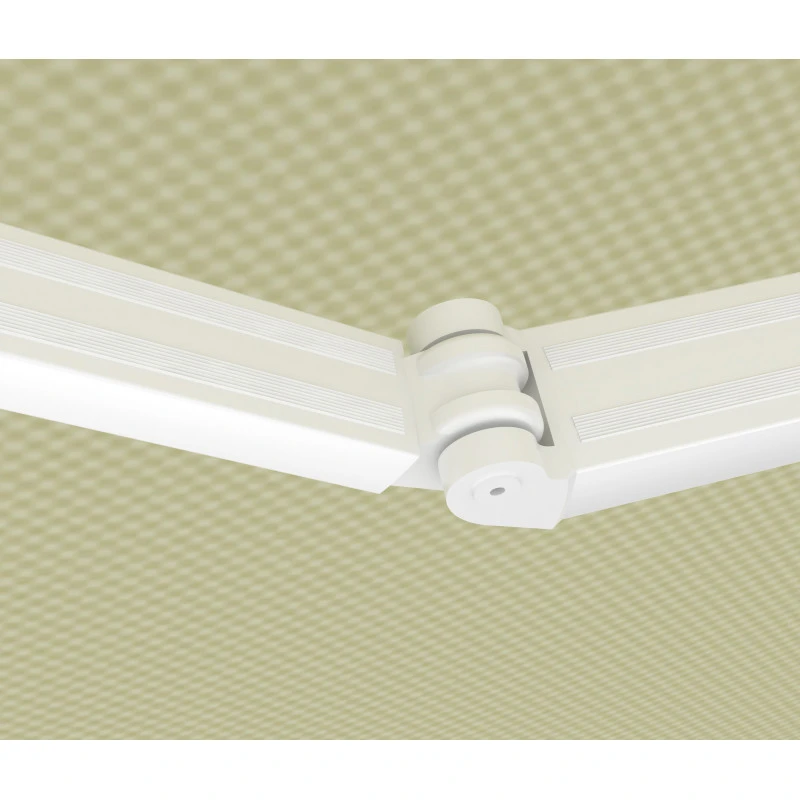 Store Banne Manuel 295x200cm DECO Toile Polyester Beige - X-METAL – Image 5