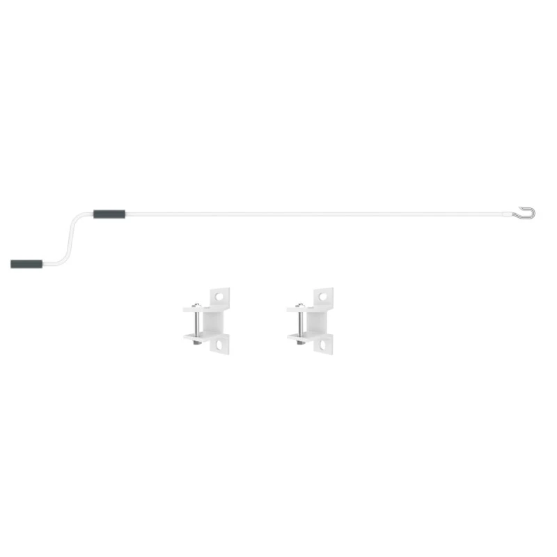 Store Banne Manuel 350x250cm EASY Toile Polyester Beige - X-METAL – Image 5