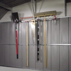 Support Mural Pour Outils En Acier Galvanisé Pour Abris De Jardin Spacemaker