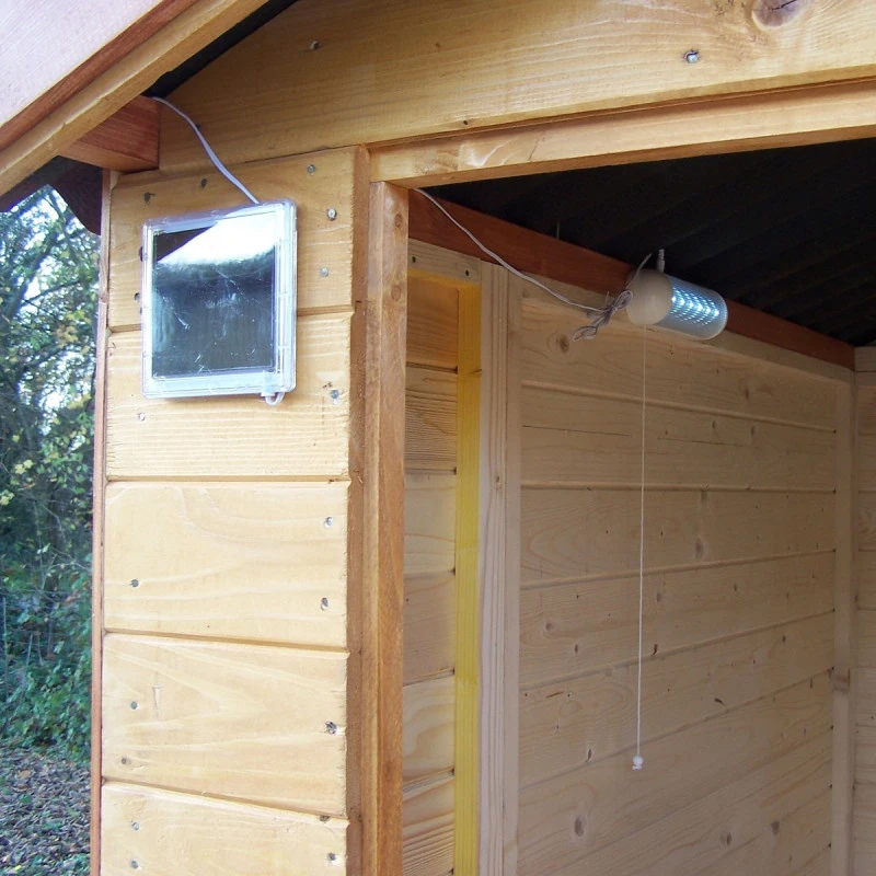 Toilettes Sèches En Bois Massif Certifié - Panneaux 16mm + Plancher – Image 5