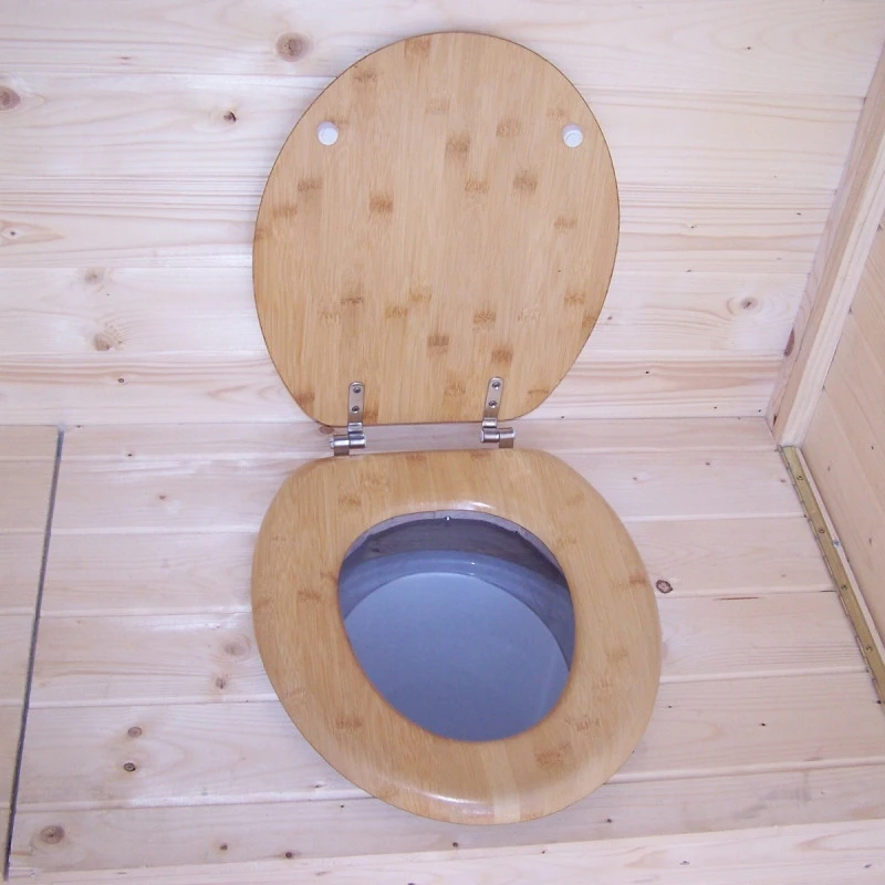 Toilettes Sèches En Bois Massif Certifié - Panneaux 16mm + Plancher – Image 6