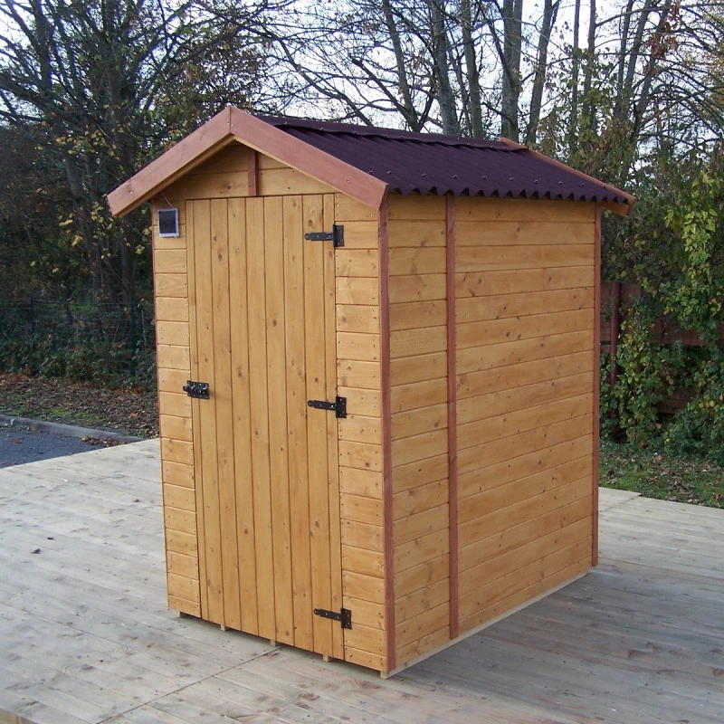 Toilettes Sèches En Bois Massif Certifié - Panneaux 16mm + Plancher