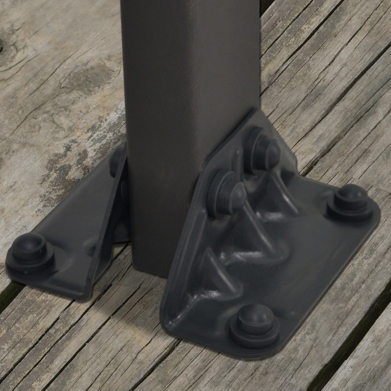 Toit De Terrasse 300x1220cm En Aluminium Gris Et Polycarbonate 8mm FERIA - Canopia By Palram – Image 3