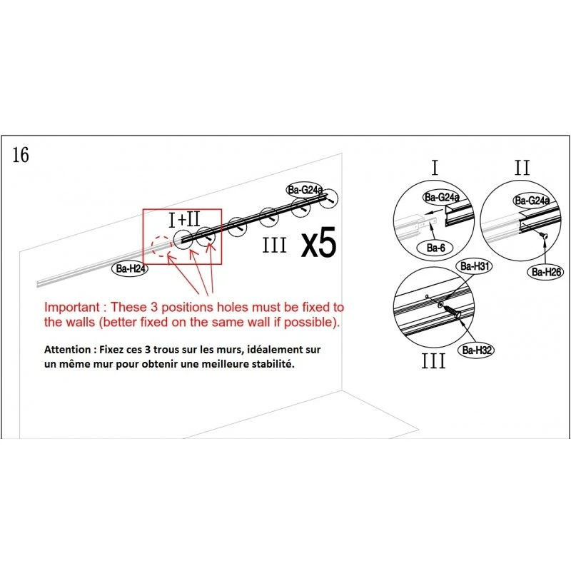 Toit De Terrasse Ajustable En Aluminium Laqué Blanc 3,05x5,57m X-METAL – Image 6