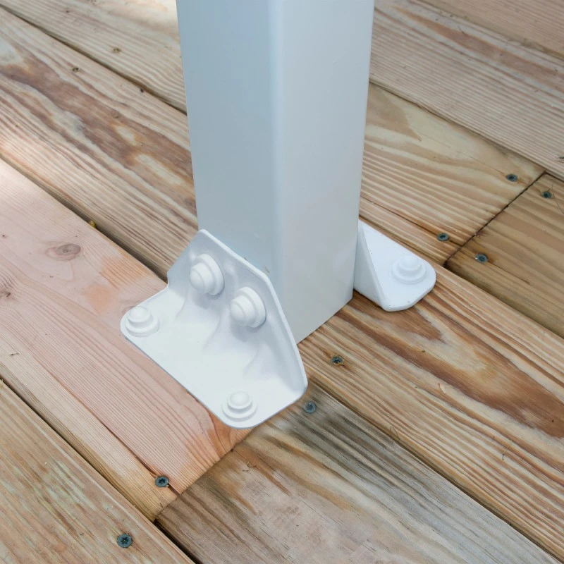 Toit De Terrasse En Aluminium Blanc 3x5,46m + PC 16mm Olympia - Palram - Canopia – Image 6