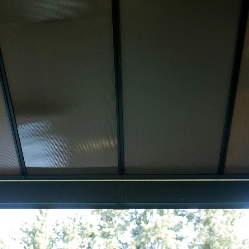 Tonnelle De Jardin En Alu Et Polycarbonate 422x422cm Dallas – Canopia By Palram – Image 4