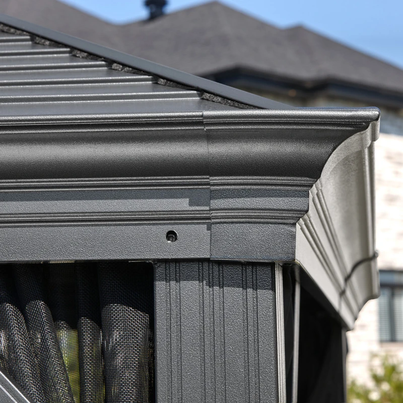 Tonnelle De Jardin Mykonos 299x364cm En Aluminium Thermolaqué – SOJAG – Image 4