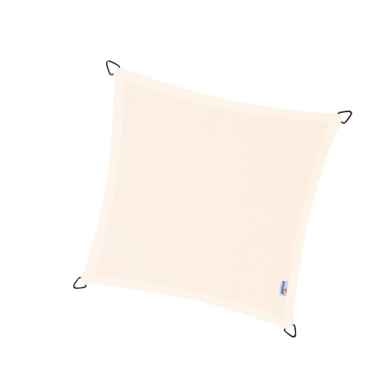 Voile D'ombrage Carrée Dreamsail 500x500cm Blanc Imperméable – NESLING